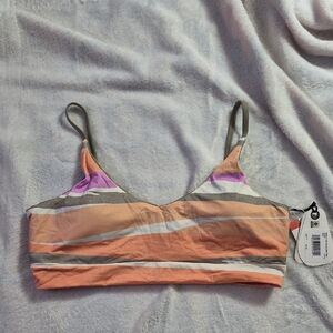 Prana Swim Top Reversible Size L NWT